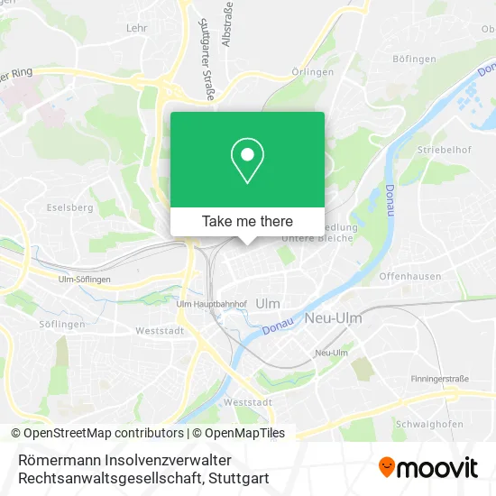 Römermann Insolvenzverwalter Rechtsanwaltsgesellschaft map