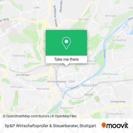 Sp&P Wirtschaftsprüfer & Steuerberater map