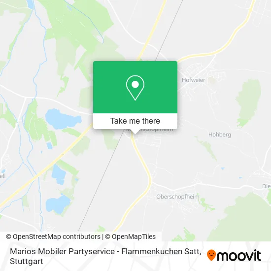 Карта Marios Mobiler Partyservice - Flammenkuchen Satt