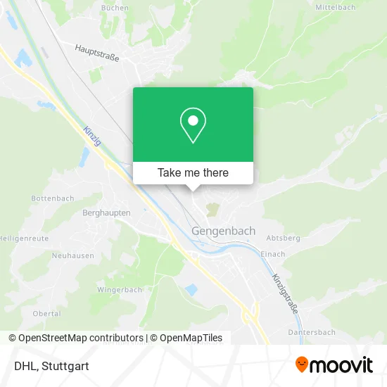 Карта DHL