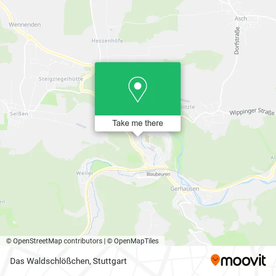 Карта Das Waldschlößchen