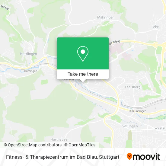 Карта Fitness- & Therapiezentrum im Bad Blau