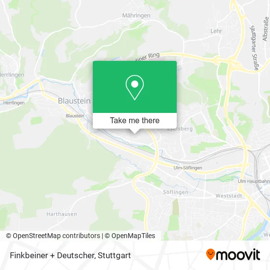 Карта Finkbeiner + Deutscher
