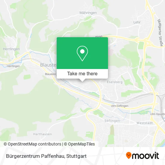 Карта Bürgerzentrum Paffenhau