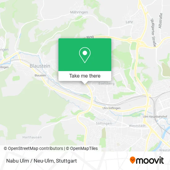 Карта Nabu Ulm / Neu-Ulm