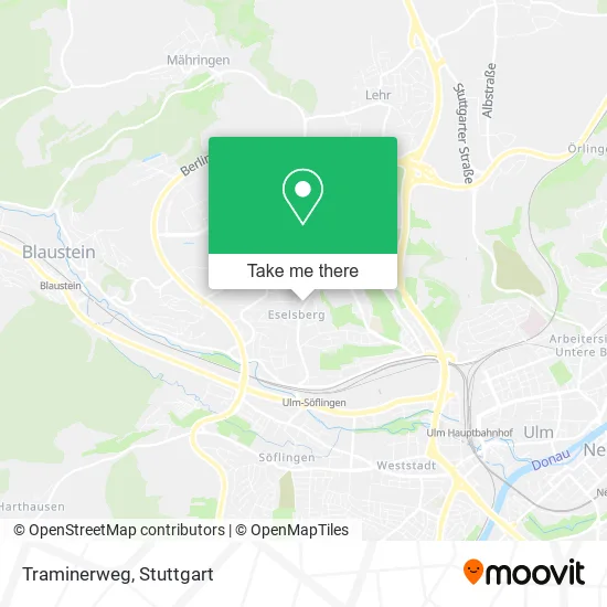 Карта Traminerweg
