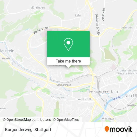 Карта Burgunderweg