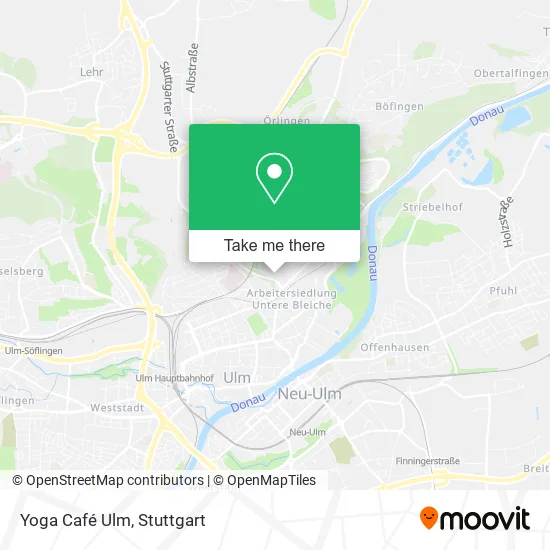 Карта Yoga Café Ulm
