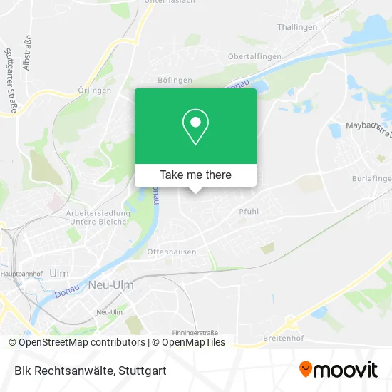 Карта Blk Rechtsanwälte