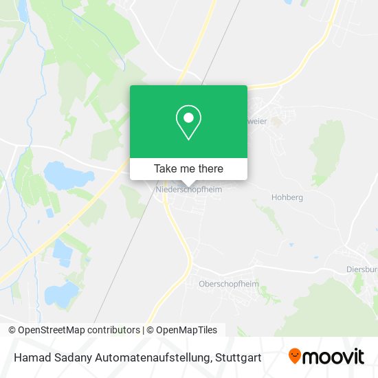 Карта Hamad Sadany Automatenaufstellung