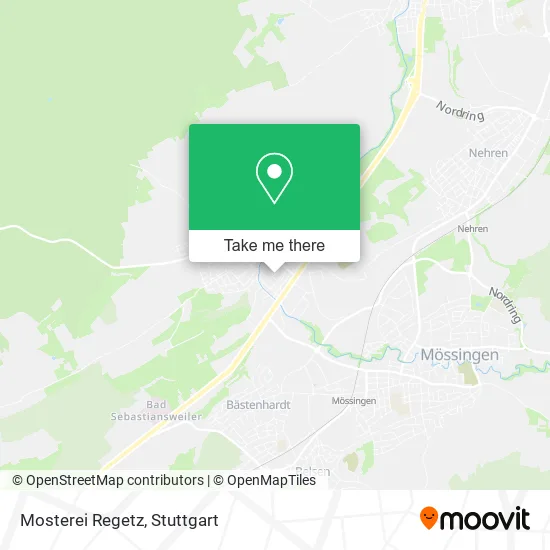 Карта Mosterei Regetz
