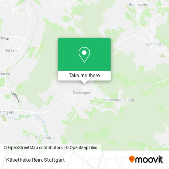 Карта Käsetheke Rein