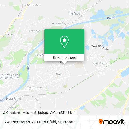 Карта Wagnergarten Neu-Ulm Pfuhl