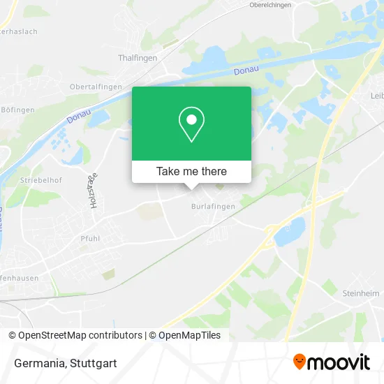 Карта Germania
