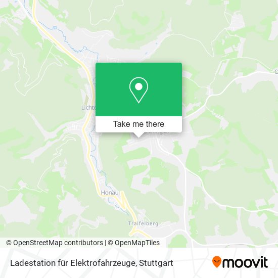 Ladestation für Elektrofahrzeuge map