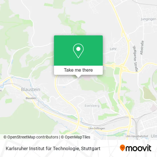 Карта Karlsruher Institut für Technologie