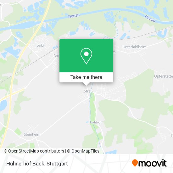 Hühnerhof Bäck map