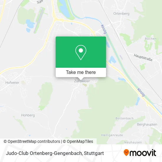 Карта Judo-Club Ortenberg-Gengenbach