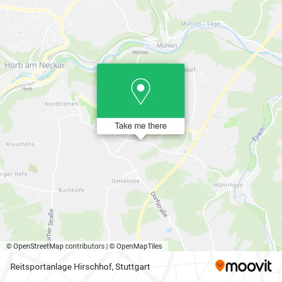 Карта Reitsportanlage Hirschhof