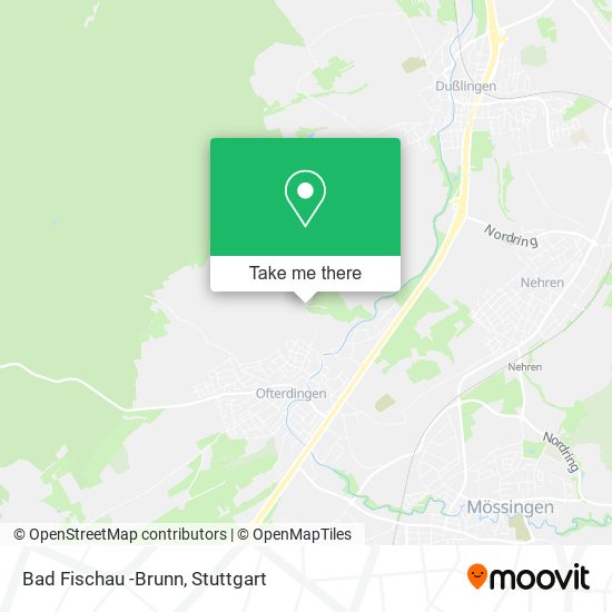 Карта Bad Fischau -Brunn