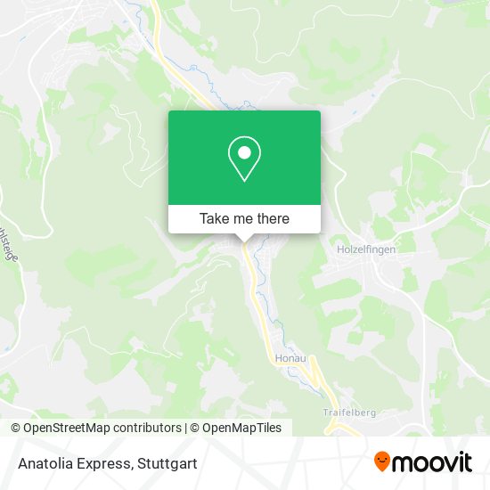 Anatolia Express map