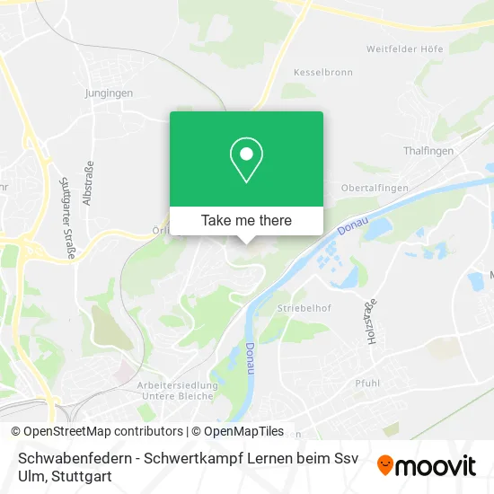 Карта Schwabenfedern - Schwertkampf Lernen beim Ssv Ulm