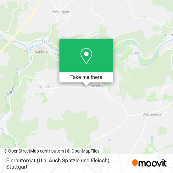 Eierautomat (U.a. Auch Spätzle und Fleisch) map
