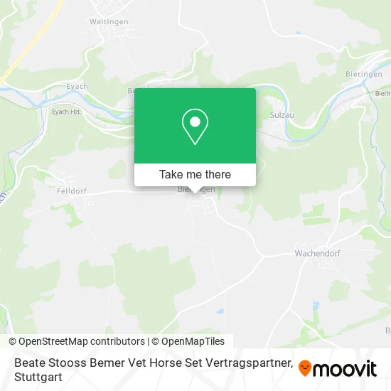 Карта Beate Stooss Bemer Vet Horse Set Vertragspartner