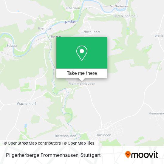 Pilgerherberge Frommenhausen map