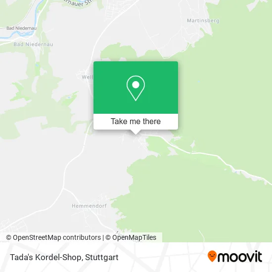 Карта Tada's Kordel-Shop