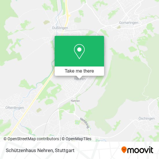Schützenhaus Nehren map