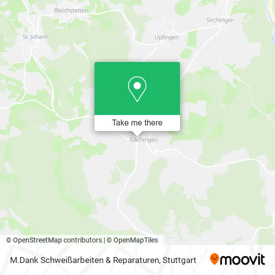 Карта M.Dank Schweißarbeiten & Reparaturen