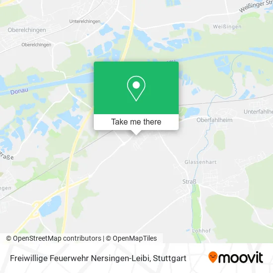 Карта Freiwillige Feuerwehr Nersingen-Leibi