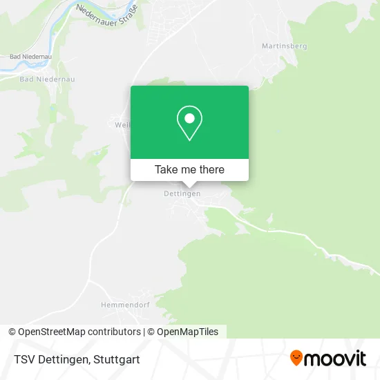 Карта TSV Dettingen