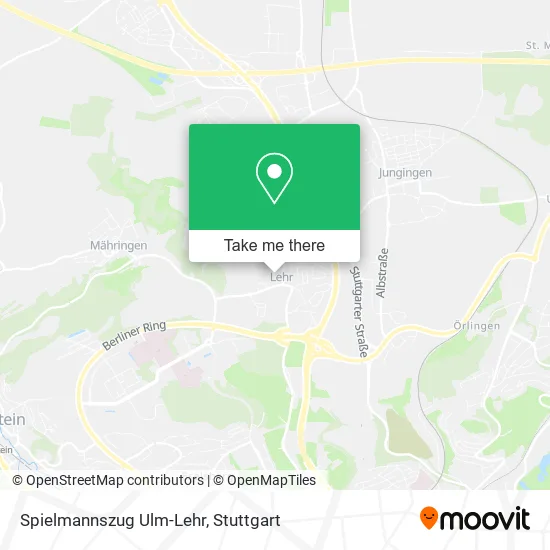 Карта Spielmannszug Ulm-Lehr