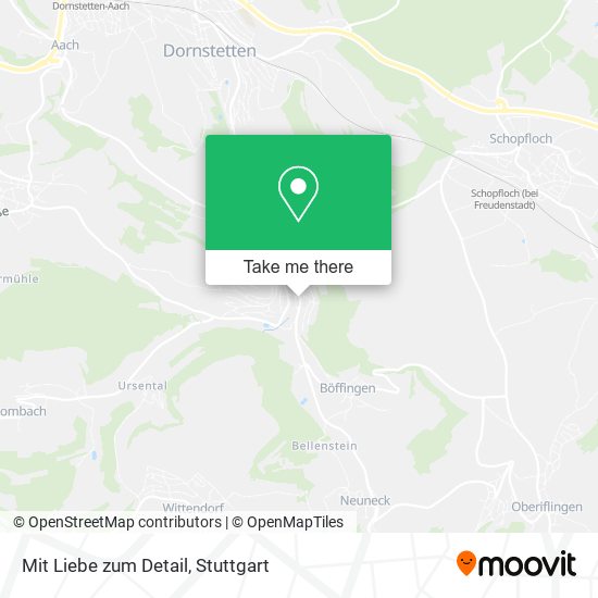 Mit Liebe zum Detail map