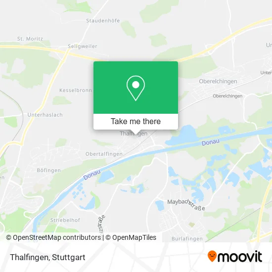 Карта Thalfingen
