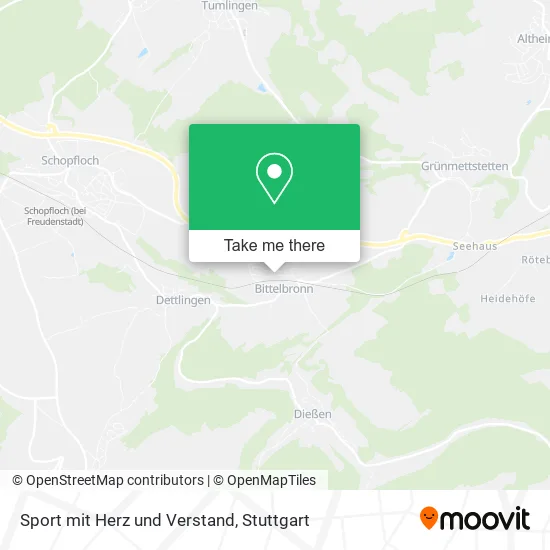 Карта Sport mit Herz und Verstand