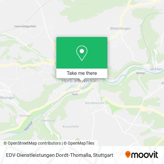 EDV-Dienstleistungen Dordt-Thomalla map