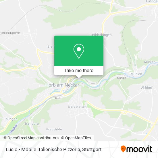 Карта Lucio - Mobile Italienische Pizzeria