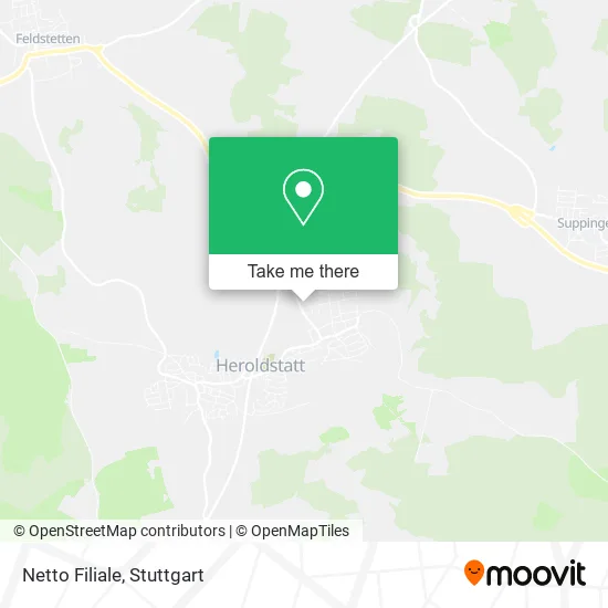 Netto Filiale map