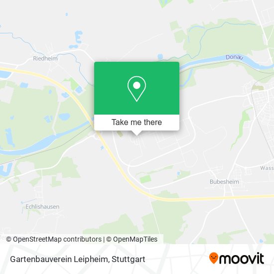 Gartenbauverein Leipheim map