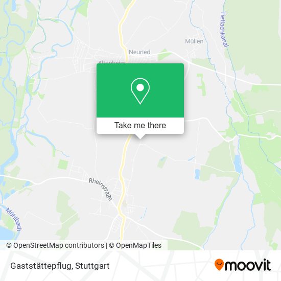 Gaststättepflug map