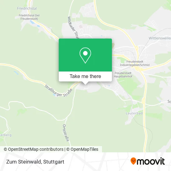 Карта Zum Steinwald