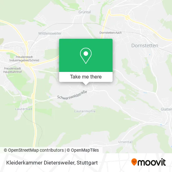 Карта Kleiderkammer Dietersweiler