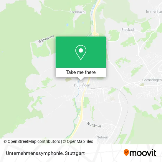 Карта Unternehmenssymphonie