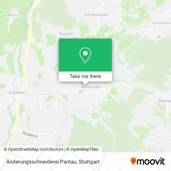 Карта Änderungsschneiderei Pantau