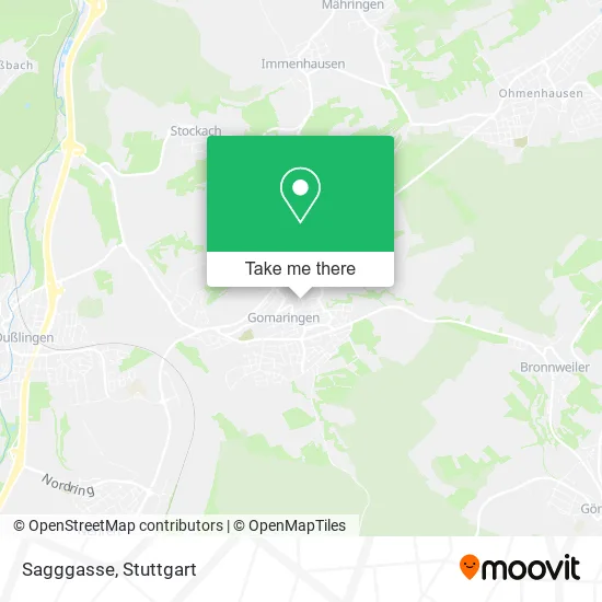 Карта Sagggasse