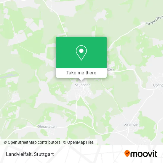 Карта Landvielfalt