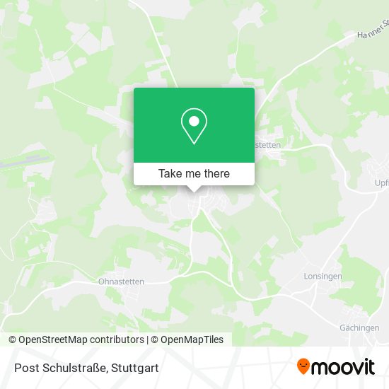 Post Schulstraße map
